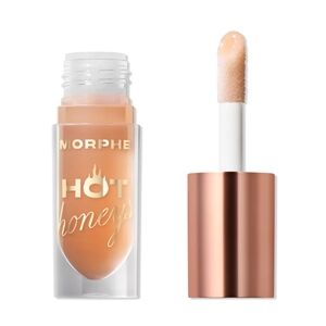 Morphe Hot honey's 🔥 plumping Lip Oil Shade: Royal Sting (Peach) 🆕